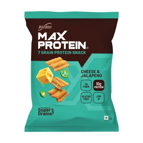 RiteBite Max Protein Cheese & Jalapeno Chips