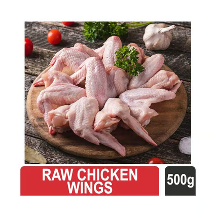 Meatzza Fresh Raw Chicken Wings (Frozen)
