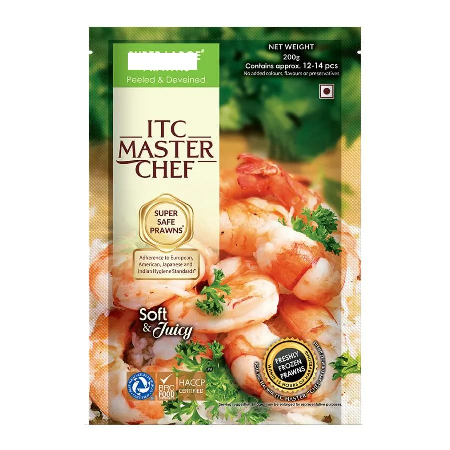 ITC Master Chef Soft And Juicy Large Prawns